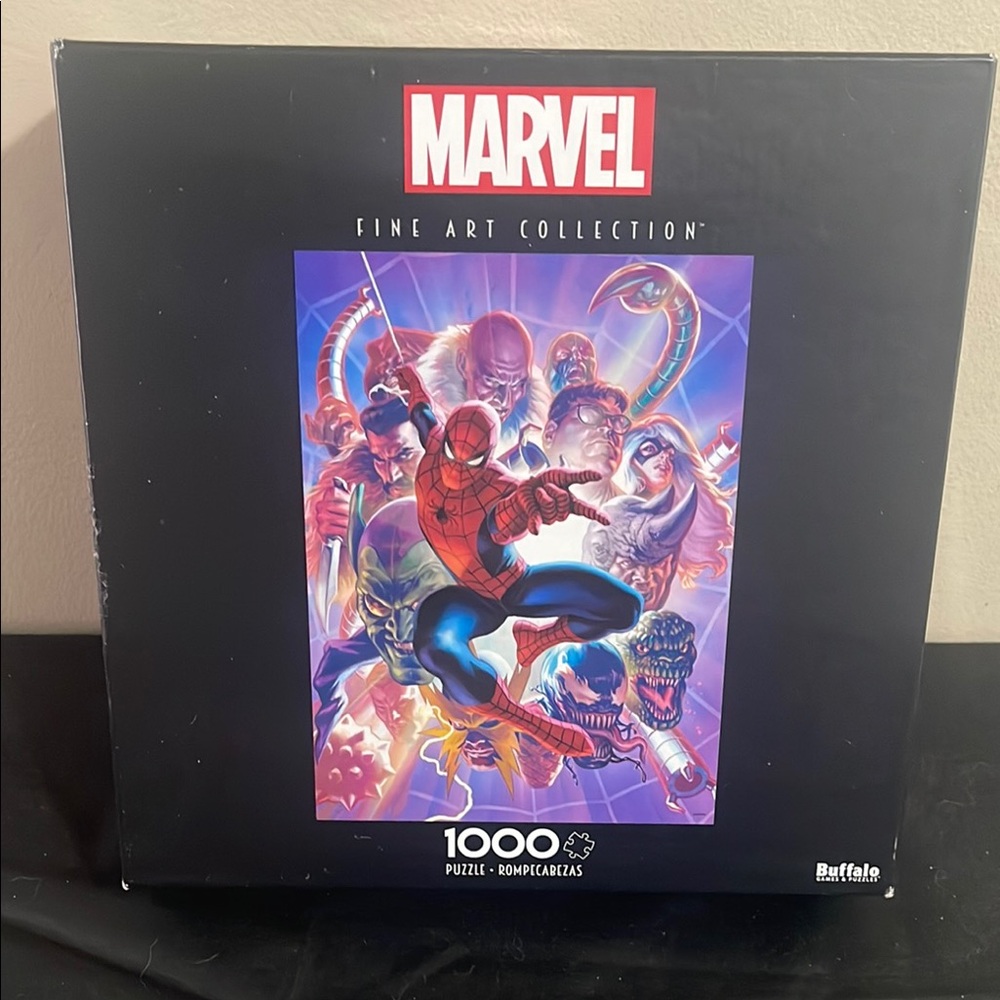 Marvel Fine Art Collection 1000 piece Puzzle Spider-Man NEW Sealed